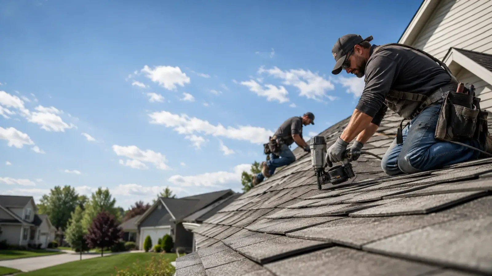 Storm Damage Roof Repair in Media, IL near me